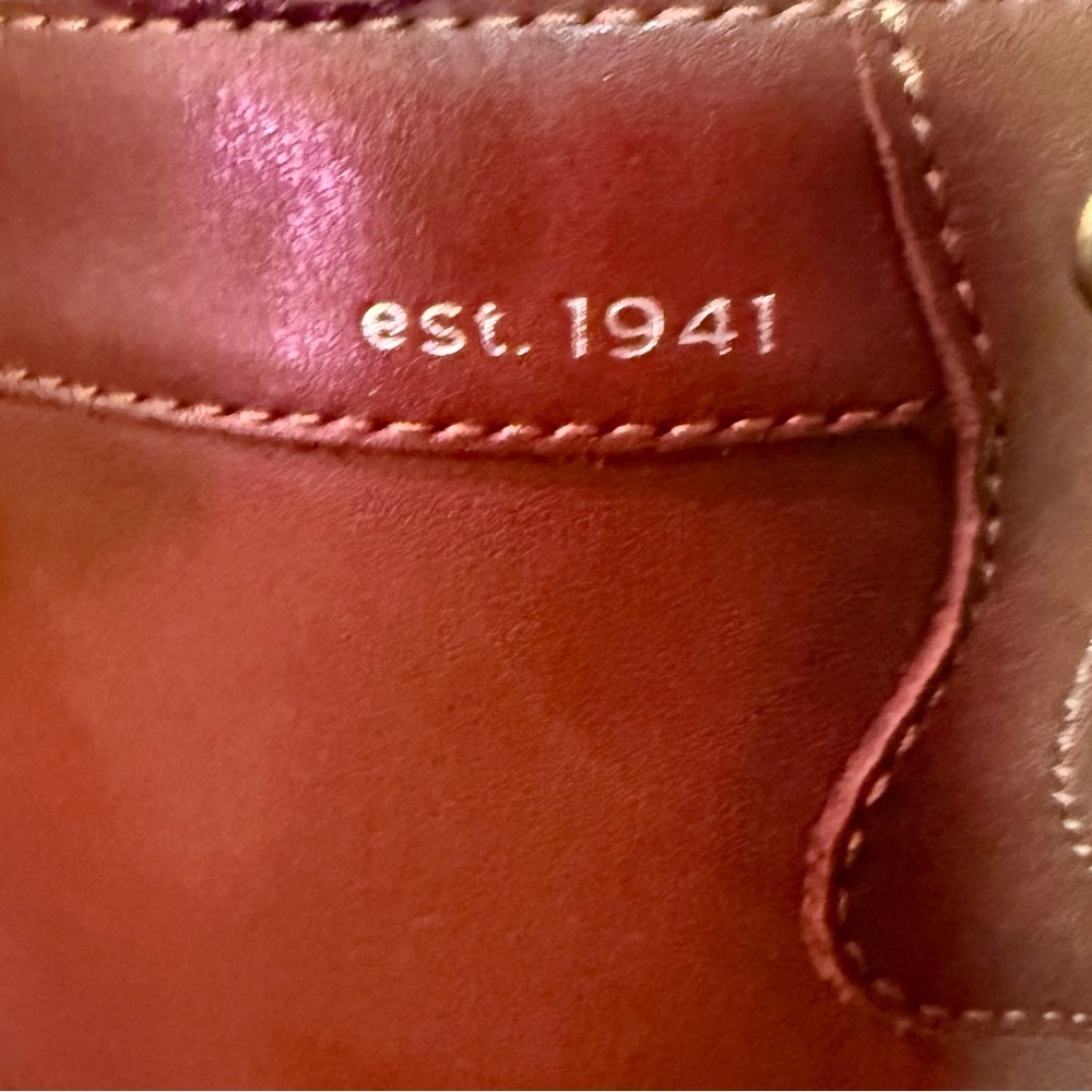 Coach Men’s Brown Leather Combat Boots – Style CC837 – Size 11D (US) - Picture 7 of 10